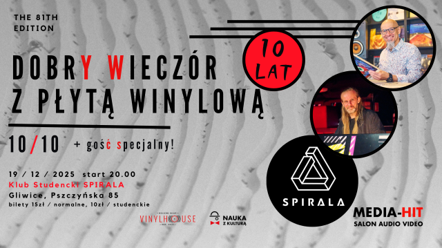 Dobry wieczór z płytą winylową - 10/10 + gość specjalny - 10 lat
