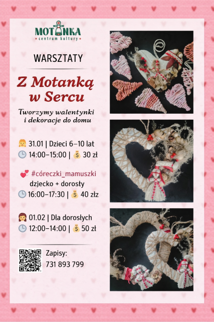 Dla dzieci Dla młodzieży Inne Senior Spotkanie Warsztaty 