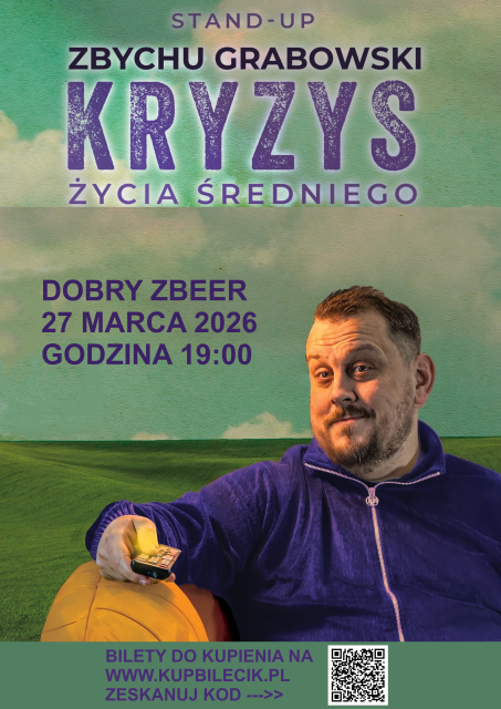 Zbychu Grabowski w programie Stand-Up  "Kryzys życia średniego"