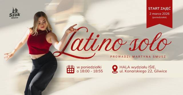 Latino Solo - poczuj kobiecą energię | KURS | 16 zajęć