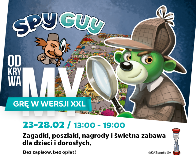 SPY GUY W WERSJI XXL W FORUM GLIWICE