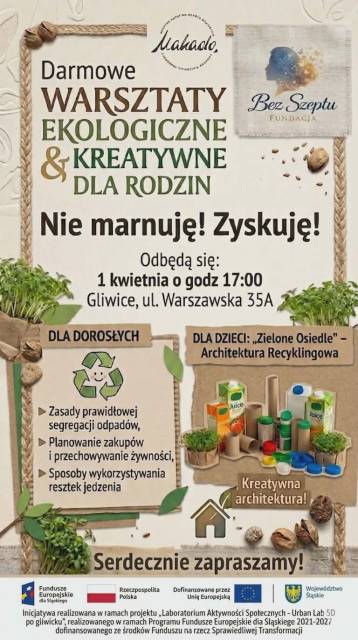 Warsztaty ekologiczne i kreatywne dla rodzin