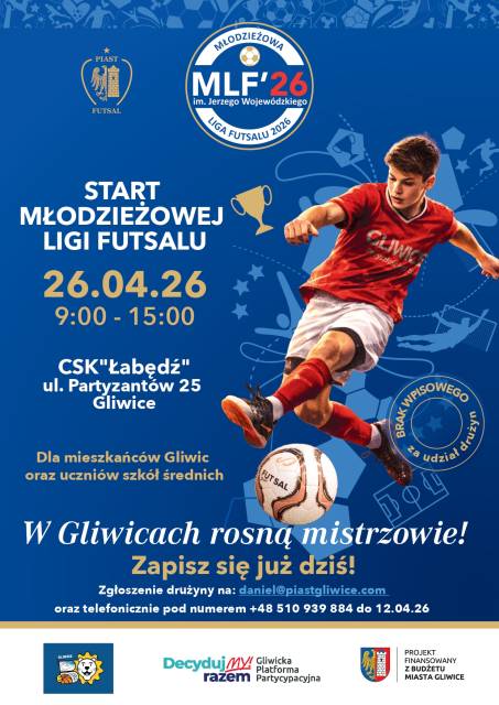 Młodzieżowej Ligi Futsalu 2026 im. Jerzego Wojewódzkiego