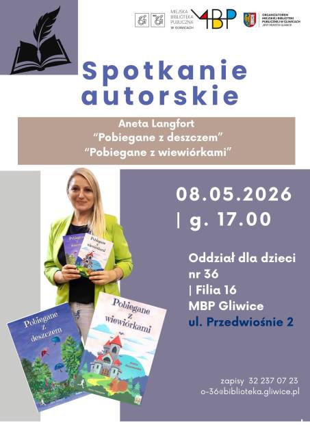 Spotkanie autorskie z Anetą Langfort