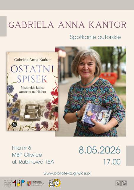 Gabriela Anna Kańtor. Spotkanie autorskie w Filii nr 6