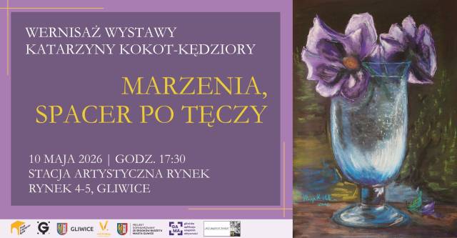 Wernisaż wystawy prac Katarzyny Kokot-Kędziory "Marzenia, spacer po tęczy".