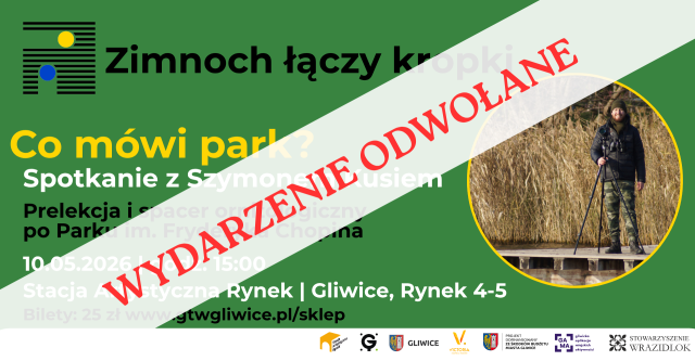 Zimnoch łączy kropki | Co mówi park? | Prelekcja i spacer po parku im. Chopina z Szymonem Kusiem