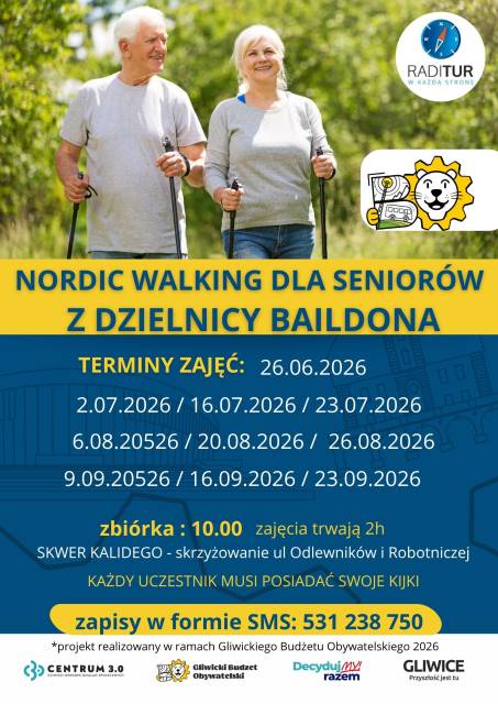 Nordic Walking I Seniory Baildona I GBO 2026