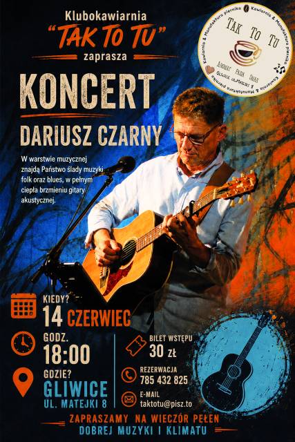 KONCERT - DARIUSZ CZARNY