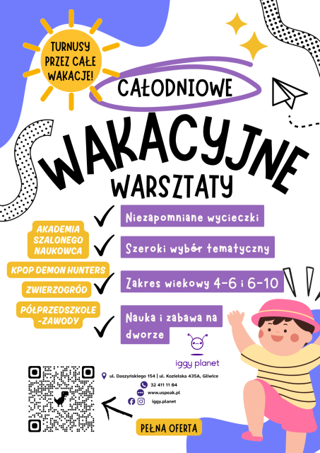Warsztaty dla dzieci 4-6 lat Zawody