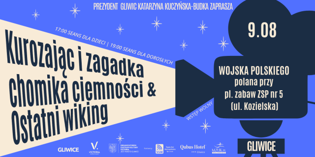 LETNI KINO PLENEROWE | WOJSKA POLSKIEGO | polana przy placu zabaw ZSP nr 5 (Kozielska)
