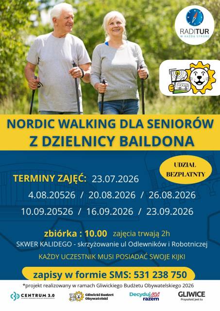 Nordic Walking I Seniory Baildona I GBO 2026