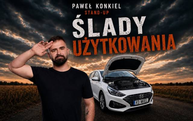  Stand-Up - Paweł Konkiel w nowym programie "ŚLADY UŻYTKOWANIA"