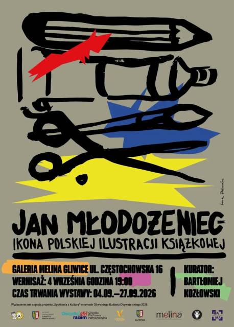Wernisaż wystawy "Jan Młodożeniec - ikona polskiej ilustracji książkowej"