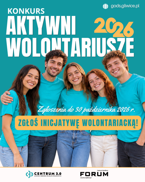 konkurs I Aktywni Wolontariusze 2026 – zgłoś inicjatywę wolontariacką! 