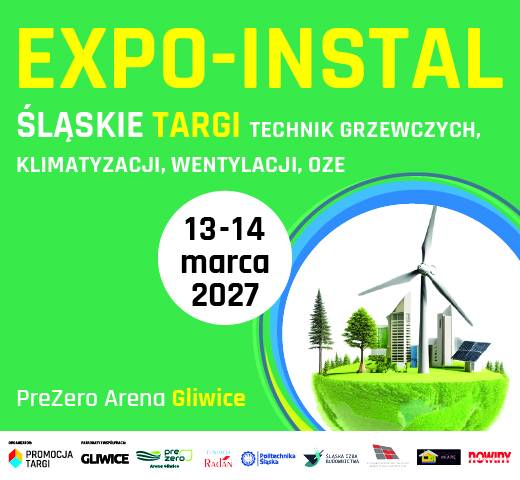  EXPO-INSTAL Śląskie Targi Techniki Grzewczej, Klimatyzacji, Wentylacji i OZE