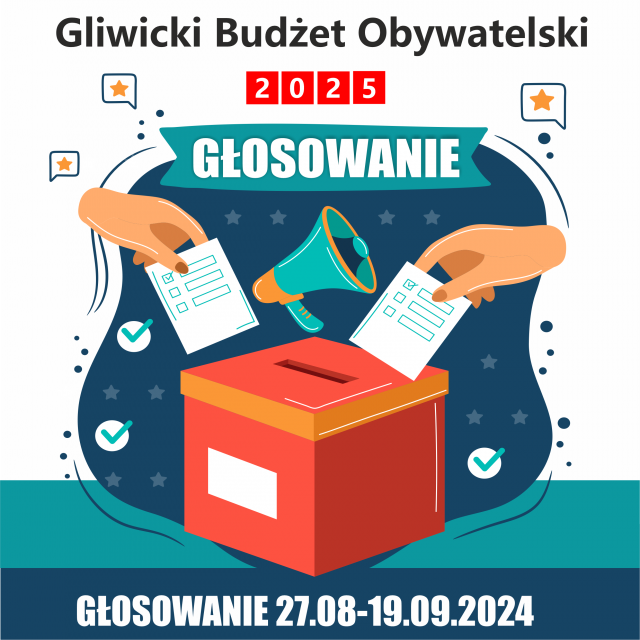 Głosowanie GLIWICKI BUDŻET OBYWATELSKI 2025