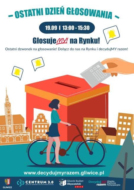 Ostatni dzień głosowania! GłosujeMY na Rynku I 19.09