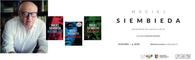 Maciej Siembieda. Spotkanie autorskie