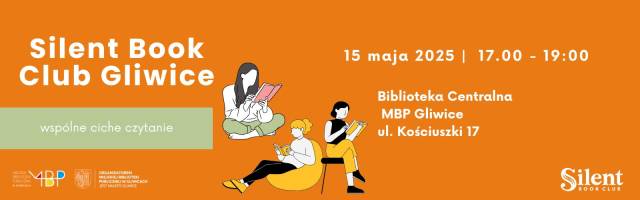 Silent Book Club Gliwice - wspólne ciche czytanie