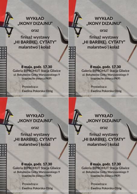 Finisaż wystawy Hi Barbi(e) i wykład "Ikony dizajnu"