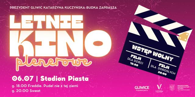 Letnie Kino Plenerowe 2025 | 6.07 | Stadion Piasta