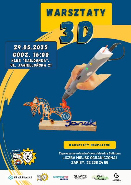 Warsztaty 3D I Baildona I GBO 2025