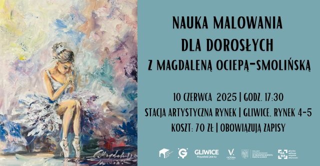 Nauka malowania dla dorosłych z Magdaleną Ociepą-Smolińską