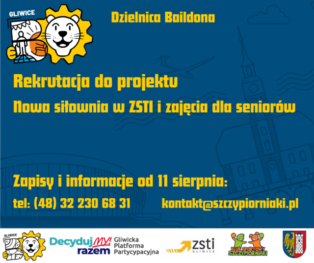 Nowa siłownia w ZSTI i zajęcia dla seniorów 