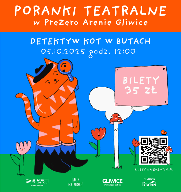 PORANKI TEATRALNE - Spektakl Detektyw Kot w Butach 