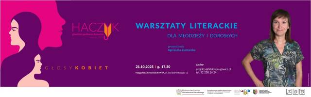 Warsztaty literackie — Agnieszka Zientarska